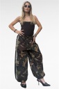 pantalone in cotone military
